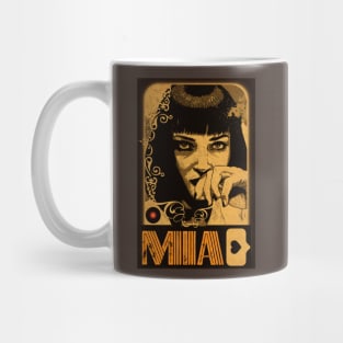 Mia W. Vintage Ticket Mug